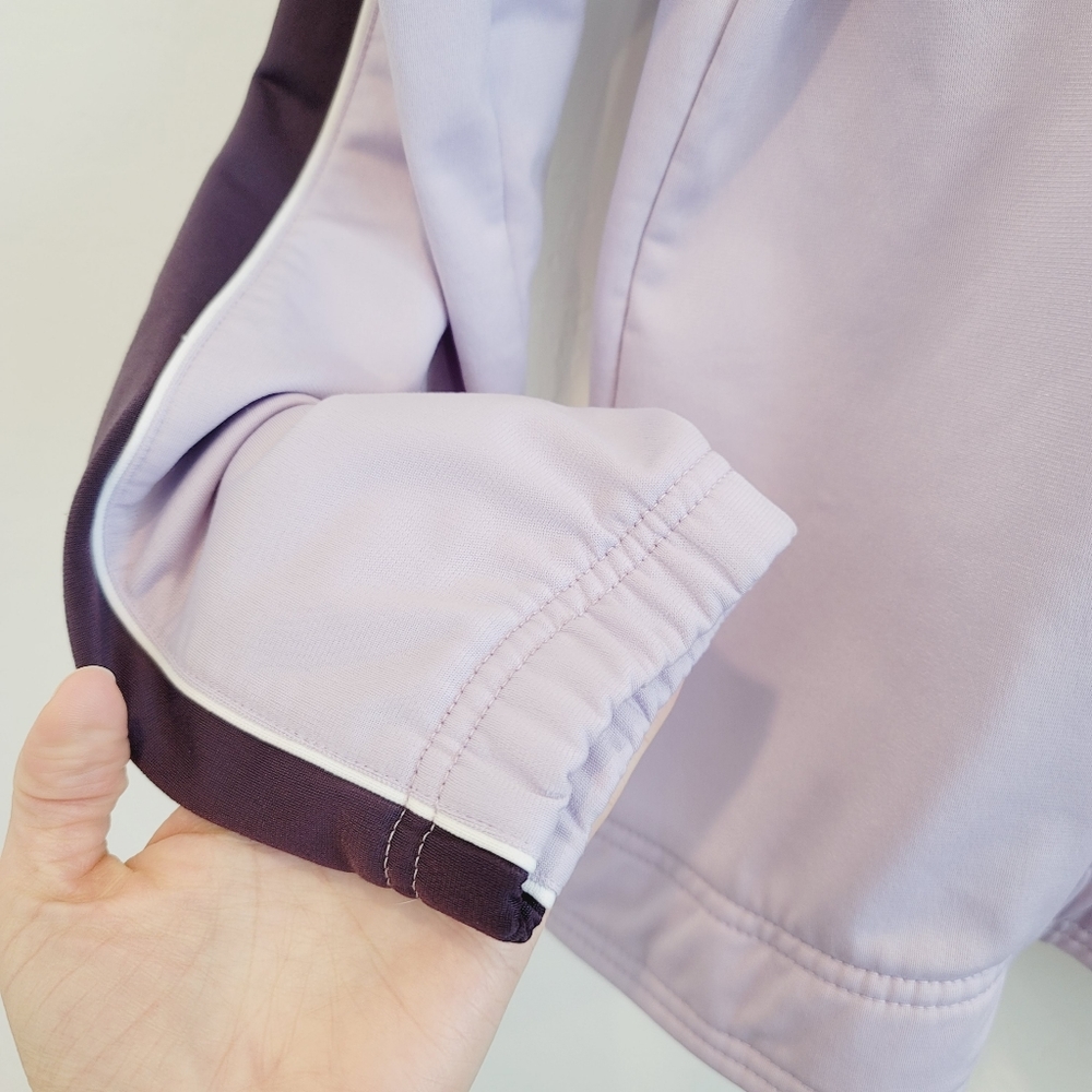 💕 Puma Zip Up Classic Jacket Pastel Purple Medium - Picture 14 of 14